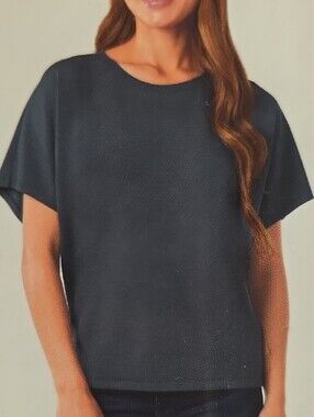 32 Degrees Cool Women's Dark Gray Short Sleeve Crew Tee - Size XXL